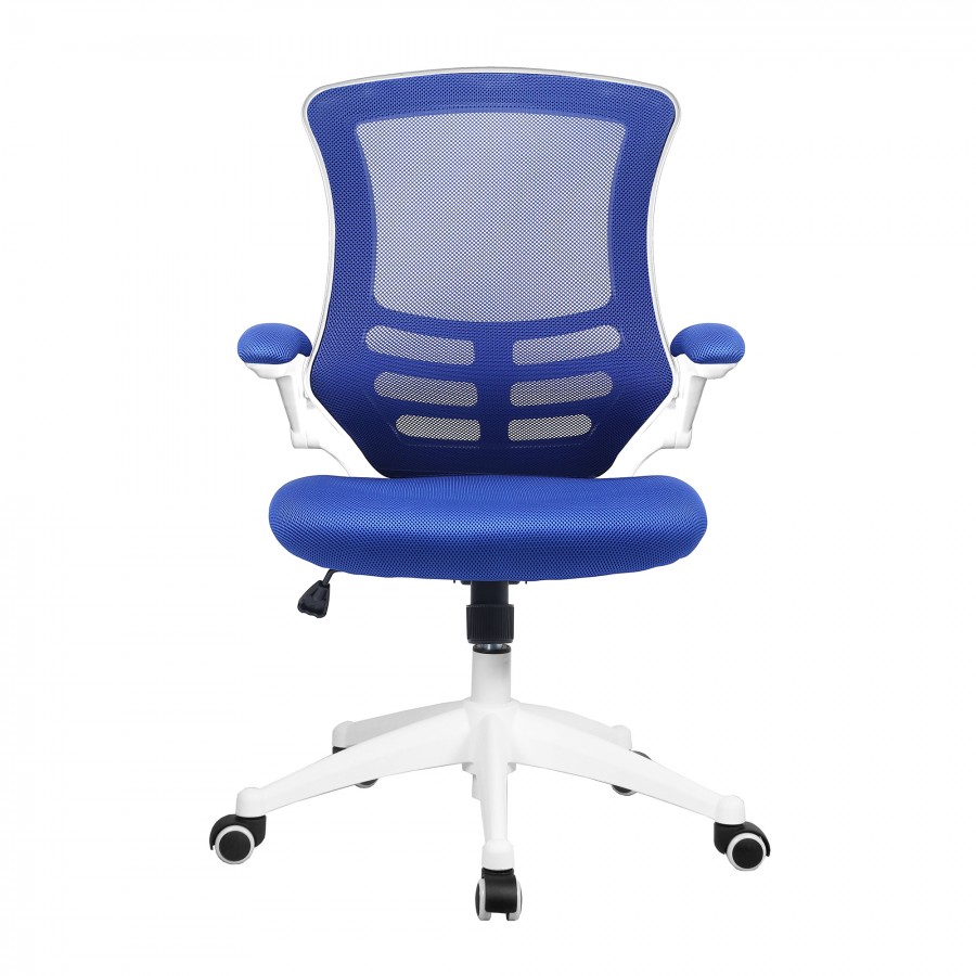 Luna White Mesh Designer Office Chair